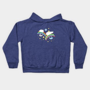 Rainbow Sloths Kids Hoodie